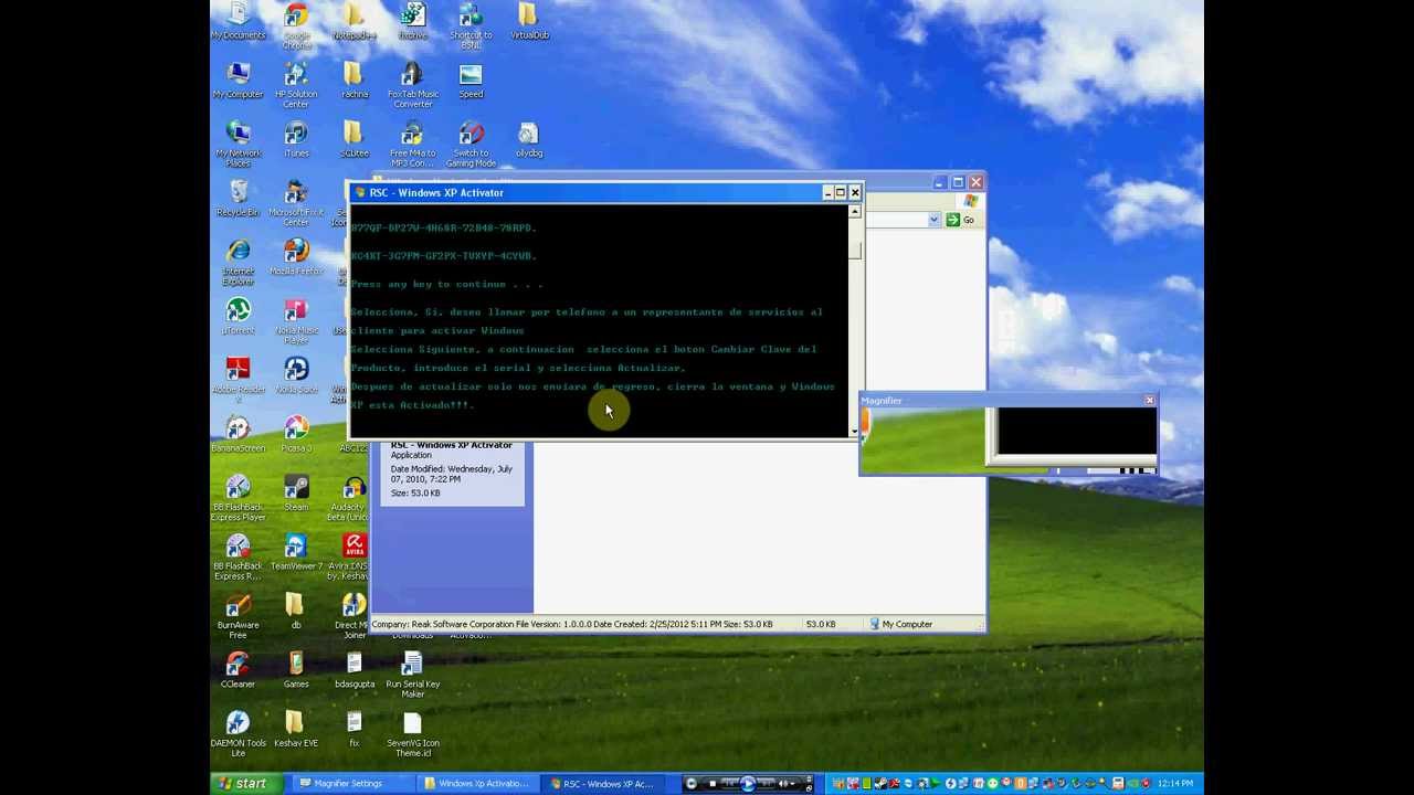 Microsoft Windows Xp Activation